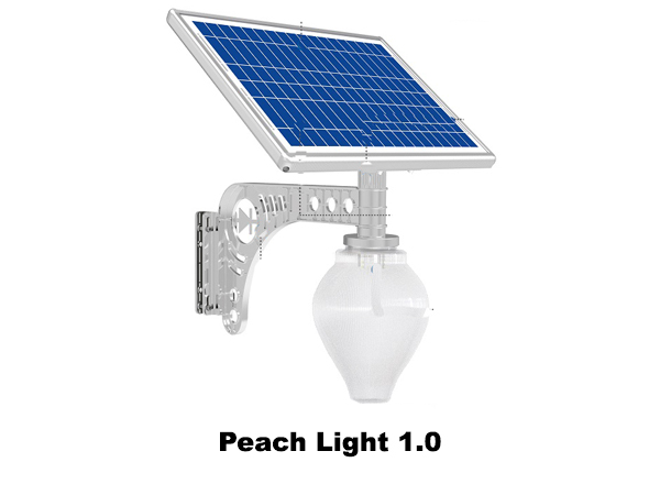 Lampu PJU Tenaga Surya (Peach Light 1.0)