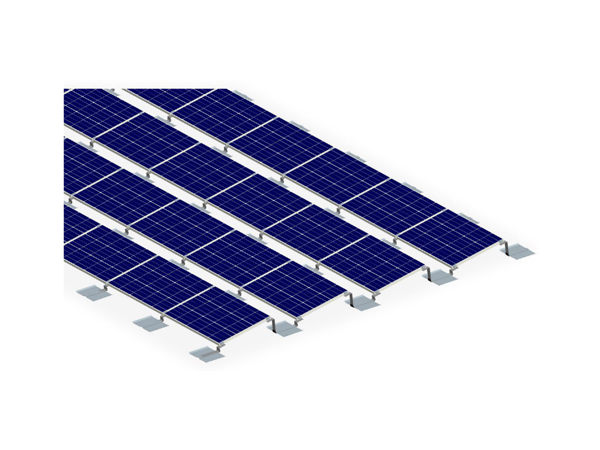 Rail-Free Ballasted Flat Mounting